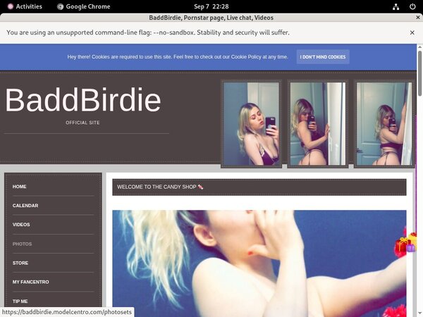 $1 Baddbirdie.modelcentro.com Trial Membership