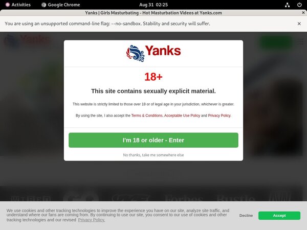 Accounts To Yanks.com