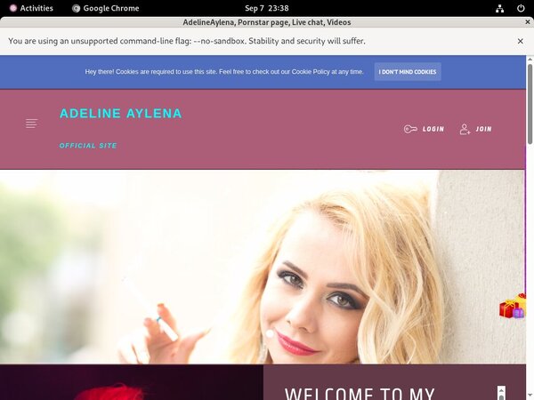 AdelineAylena With Bank Account
