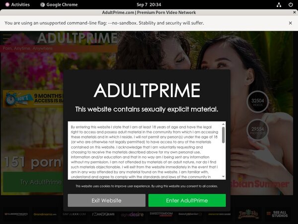 Adultprime Webbilling