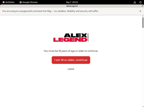 Alex Legend Account Trial