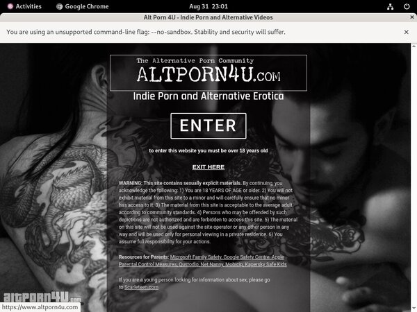 Alt Porn 4 U Centrobill