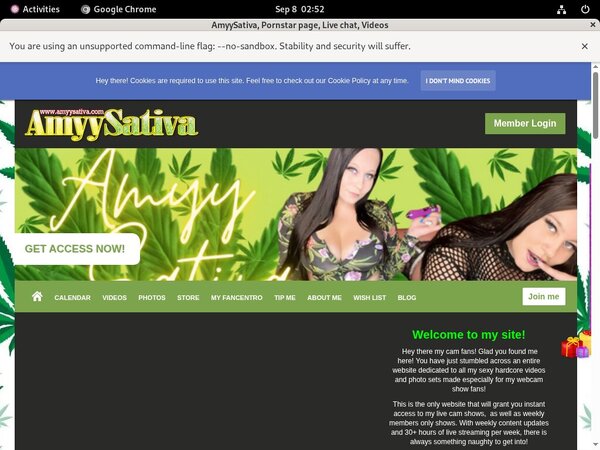 AmyySativa Trial Membership Offer