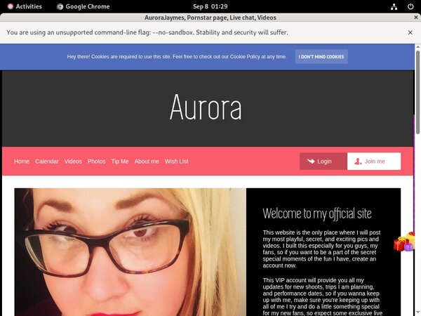 Aurorajaymes.modelcentro.com Femdom