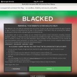 Blacked Discount Registration