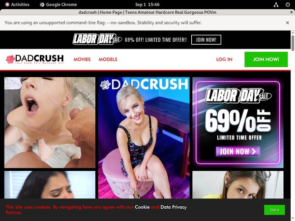 Dadcrush.com Order Page