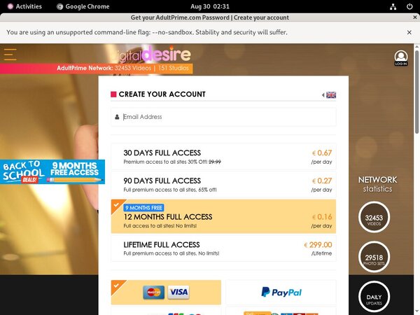 Digital Desire Free Logins