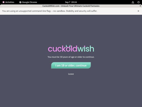Discount Cuckoldwish.com Tour