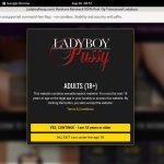 Discount Ladyboy Pussy Membership