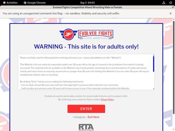 Evolved Fights Paypal?