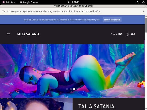 Free TaliaSatania Trial Account