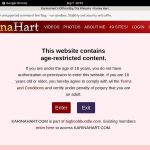 Free Trial For Karina Hart
