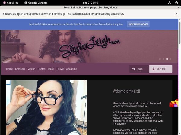Get A Free Skylar Leigh Membership