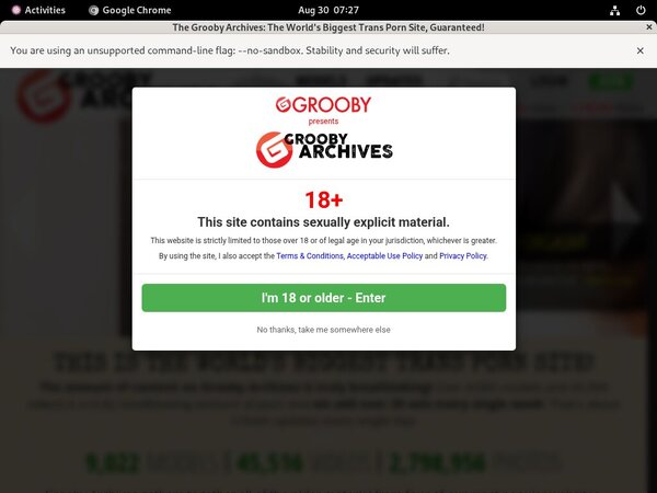 Grooby-archives.com Member Review