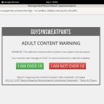 Guysinsweatpants.com Renew Password