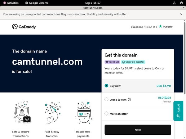 Hot Cam Tunnel