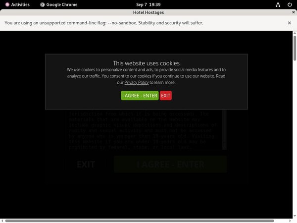 Hotelhostages Checkout Page