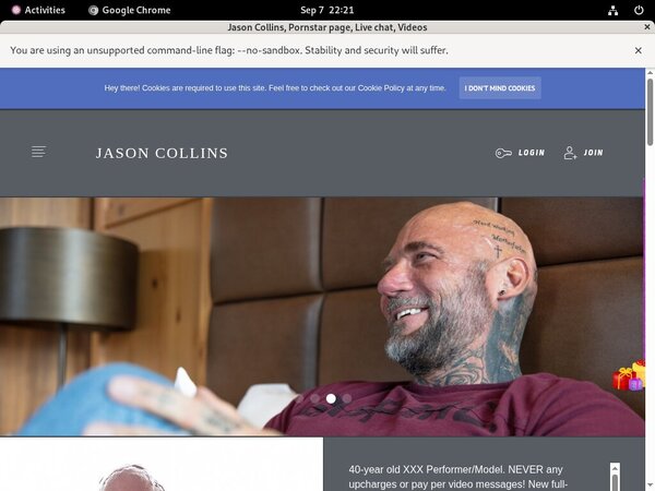 JasonCollins Password Info