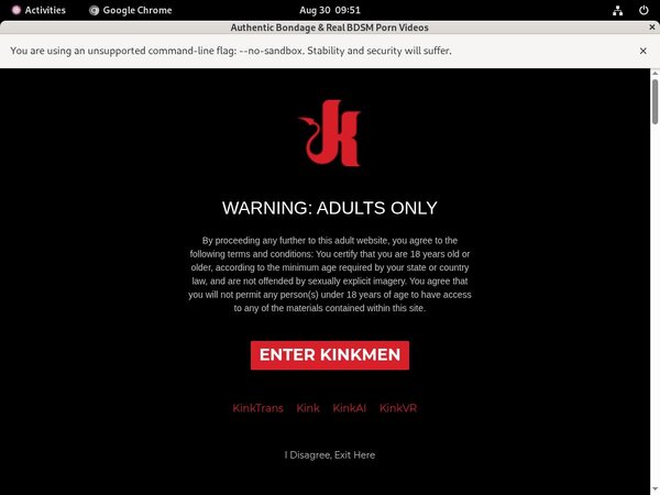 Kinkmen New Accounts