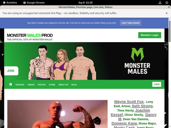 MonsterMales Wire Payment