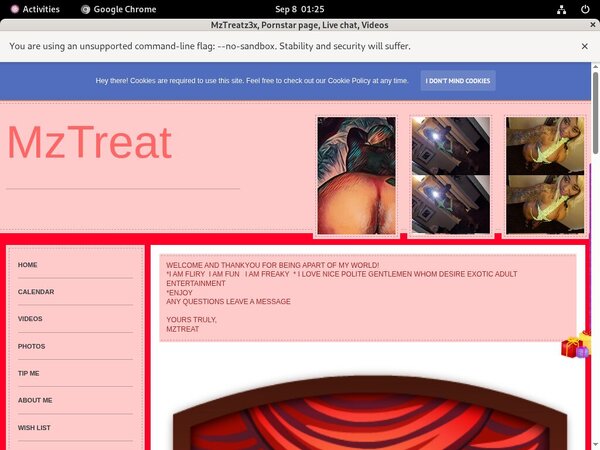 Mzislandtreat69gmailcom.modelcentro.com Fetish