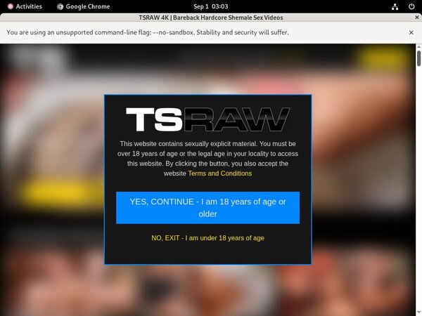 New TS Raw Discount