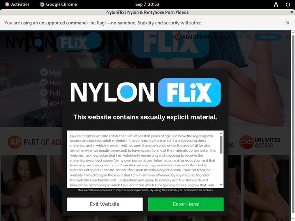 Nylon Flix Discounts