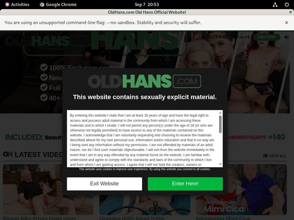 Oldhans Working Pass Oldhans Working Pass