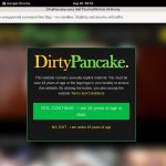 Pancake Dirty Account