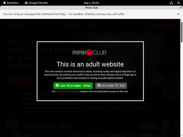 Pinkoclub.com With European Credit Card