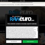 Raw Euro Teen