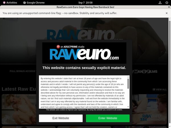 Raw Euro Teen