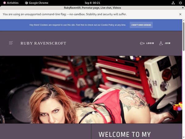 RubyRaven69 Account 2015