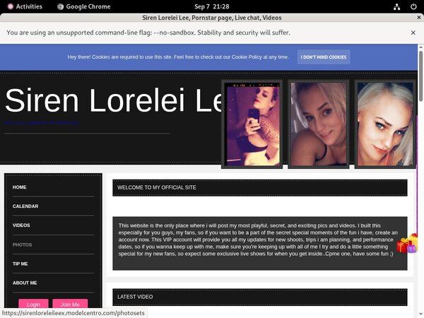 Siren Lorelei Lee Sample