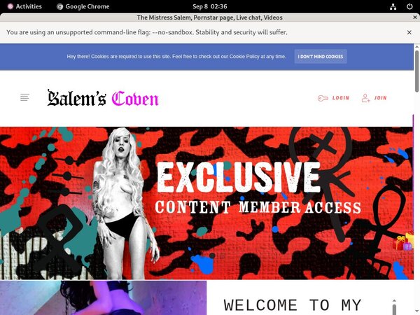 The Mistress Salem Free Trial Offer