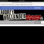 Theaudreyhollander Billing Page