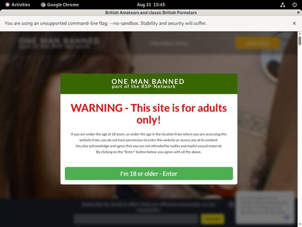 Trial Onemanbanned.tv Membership