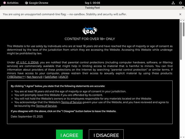 Twinky Feet Premium Logins