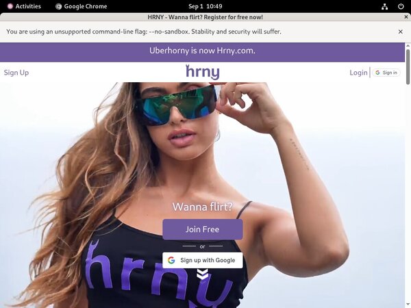 Uberhorny.com Free Memberships