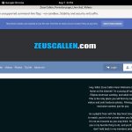 Zeus Callen Websites