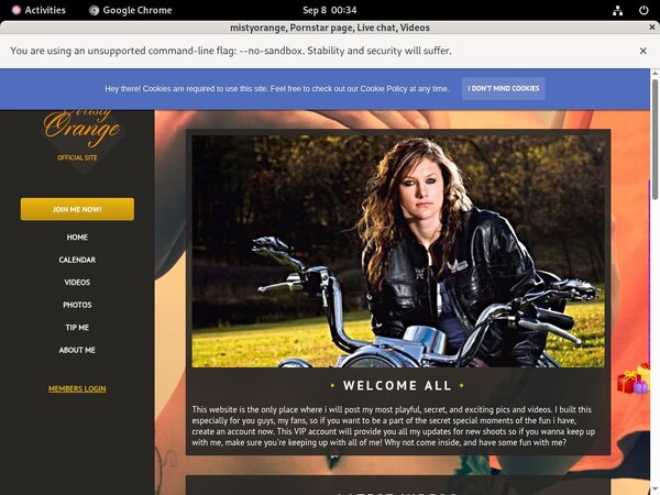 Free User For Mistyorange.modelcentro.com