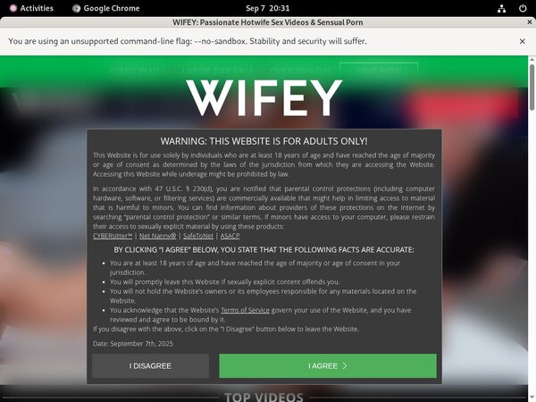 Wifey.com Password Accounts