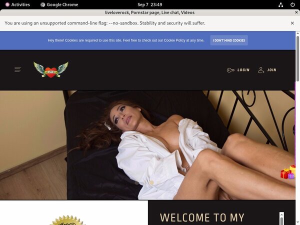 Liveloverock.modelcentro.net With Amex